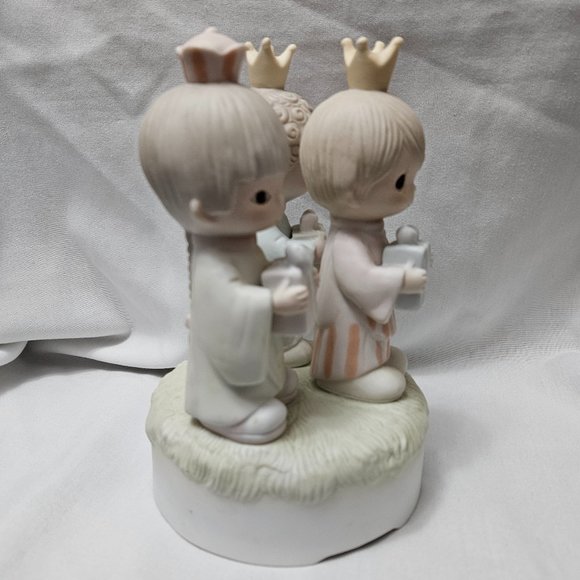1983 Enesco Musical Jonathan & David "Wee Three Kings" - Picture 8 of 15